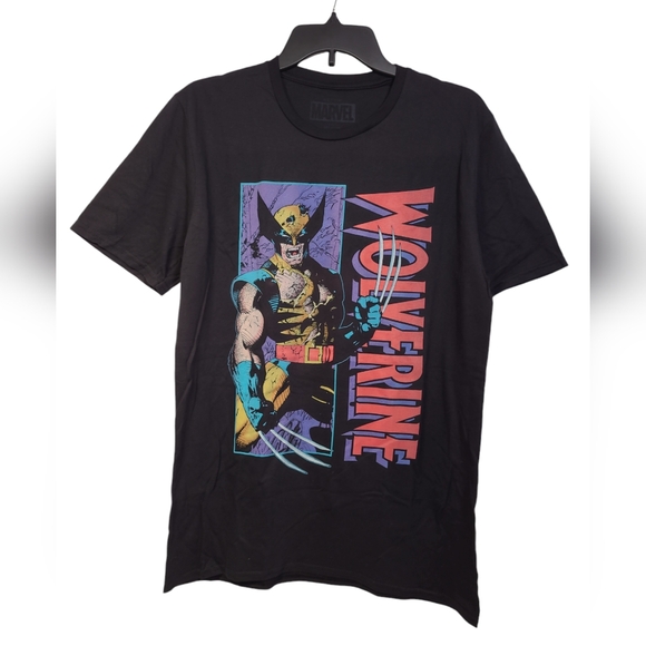 Marvel Other - Marvel Wolverine Shredded Comics X-Men Fitted Adult Unisex T-Shirt Black Medium
